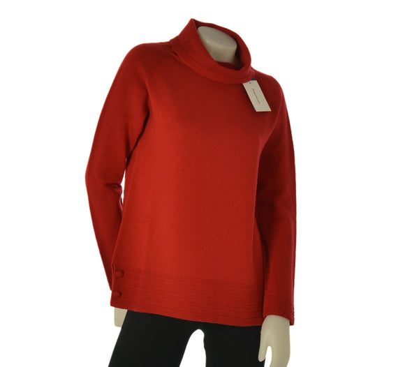 MAGLIONE DONNA TENEREZZA LANA CIMBELLA SPACCHI ART. Z9543
