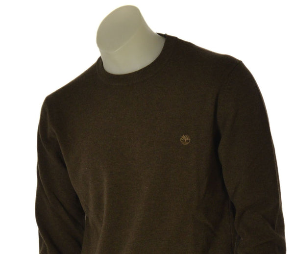 MAGLIONE UOMO TIMBERLAND BASICO GIROCOLLO LOGO LANA ART.TB0A2BFH