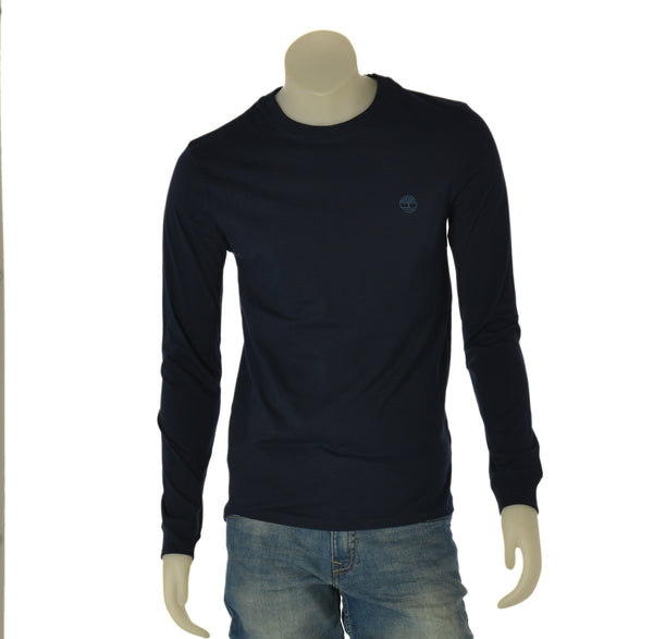 MAGLIA UOMO TIMBERLAND GIROCOLLO MANICA LUNGA POLSINI COTONE ART. TB0A2BQ3