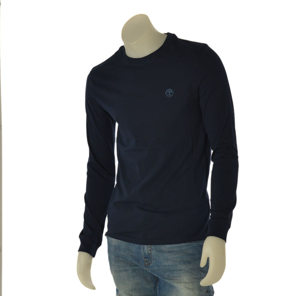 MAGLIA UOMO TIMBERLAND GIROCOLLO MANICA LUNGA POLSINI COTONE ART. TB0A2BQ3