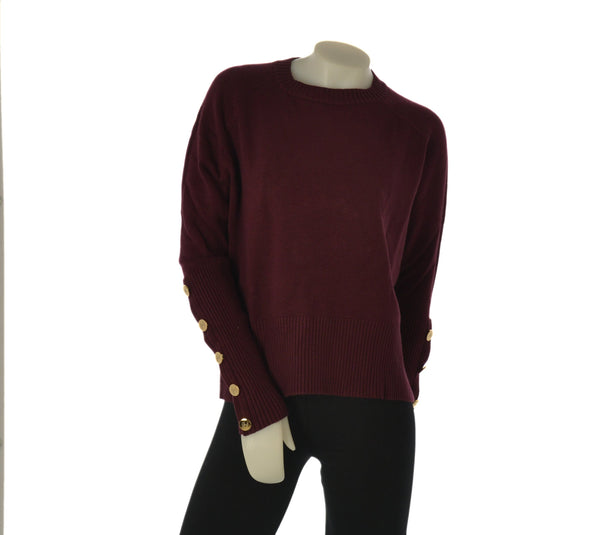 MAGLIONE DONNA GRIFFAI GIROCOLLO BOTTONI ART. 5674