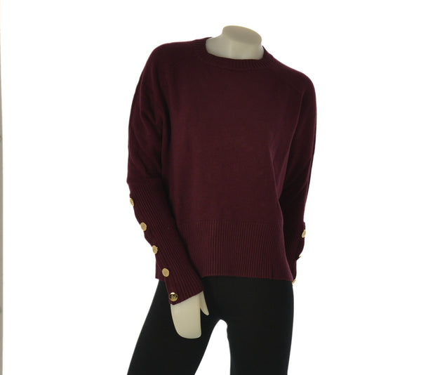 MAGLIONE DONNA GRIFFAI GIROCOLLO BOTTONI ART. 5674