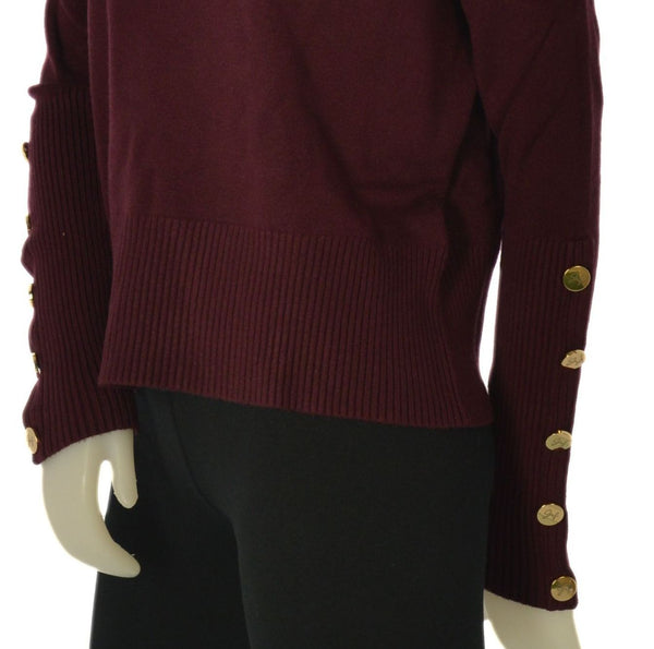MAGLIONE DONNA GRIFFAI GIROCOLLO BOTTONI ART. 5674