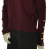 MAGLIONE DONNA GRIFFAI GIROCOLLO BOTTONI ART. 5674