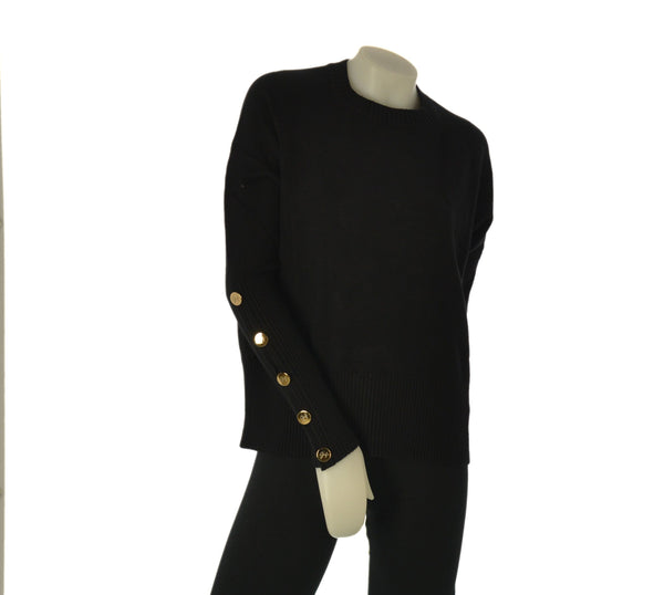 MAGLIONE DONNA GRIFFAI GIROCOLLO BOTTONI ART. 5674