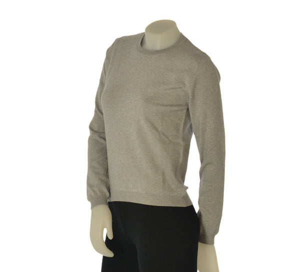 MAGLIONE DONNA GRIFFAI GIROCOLLO BASICO LUREX ART. 5599