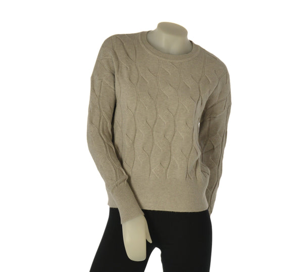 MAGLIONE DONNA GRIFFAI GIROCOLLO TRECCE ART 5645