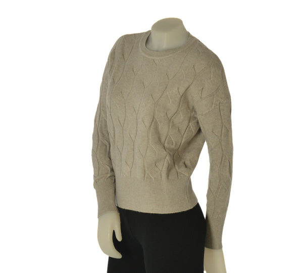 MAGLIONE DONNA GRIFFAI GIROCOLLO TRECCE ART 5645