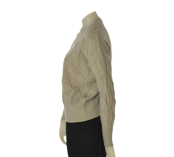 MAGLIONE DONNA GRIFFAI GIROCOLLO TRECCE ART 5645
