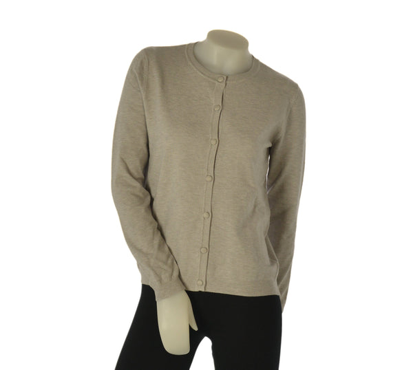 CARDIGAN DONNA GIROCOLLO BOTTONI BASICO ART. 5553
