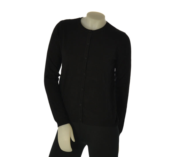 CARDIGAN DONNA GIROCOLLO BOTTONI BASICO ART. 5553
