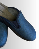 CIABATTA INBLU TESSUTO VELUR RESISTENTE PLANTARE MORBIDO CONFORT GOMMA ROBUSTA ANTISCIVOLO ELASTICO ART BG000059