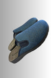 CIABATTA INBLU TESSUTO VELUR RESISTENTE PLANTARE MORBIDO CONFORT GOMMA ROBUSTA ANTISCIVOLO ELASTICO ART BG000059