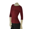 MAGLIA DONNA MYASTREET SCOLLO A BARCA VISCOSA ELASTICIZZATA ART. BM24280-90