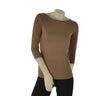 MAGLIA DONNA MYASTREET SCOLLO A BARCA VISCOSA ELASTICIZZATA ART. BM24280-90