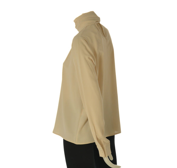BLUSA DONNA MYASTREET MANICA LUNGA COLLO ALTO CON MOTIVO SPILLA ART. PKA0235-90