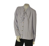 CAMICIA DONNA MYASTREET MANICA LUNGA FIOCCO BOTTONI ART. ESC156-90
