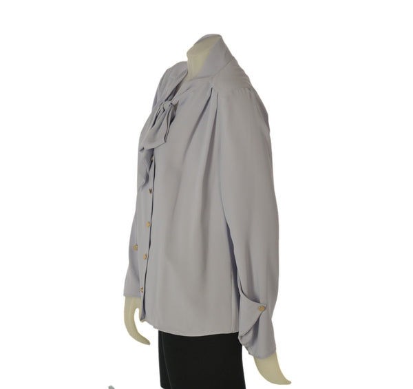 CAMICIA DONNA MYASTREET MANICA LUNGA FIOCCO BOTTONI ART. ESC156-90