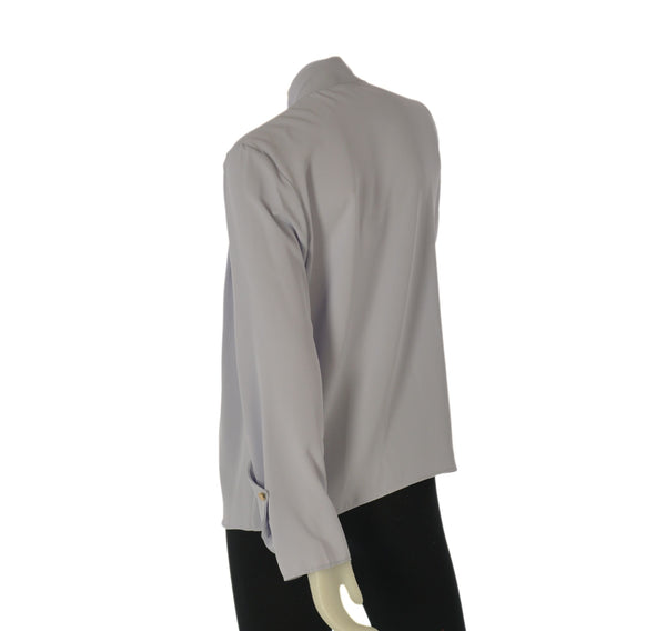 CAMICIA DONNA MYASTREET MANICA LUNGA FIOCCO BOTTONI ART. ESC156-90