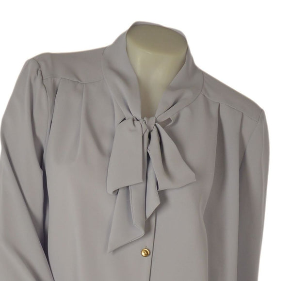 CAMICIA DONNA MYASTREET MANICA LUNGA FIOCCO BOTTONI ART. ESC156-90