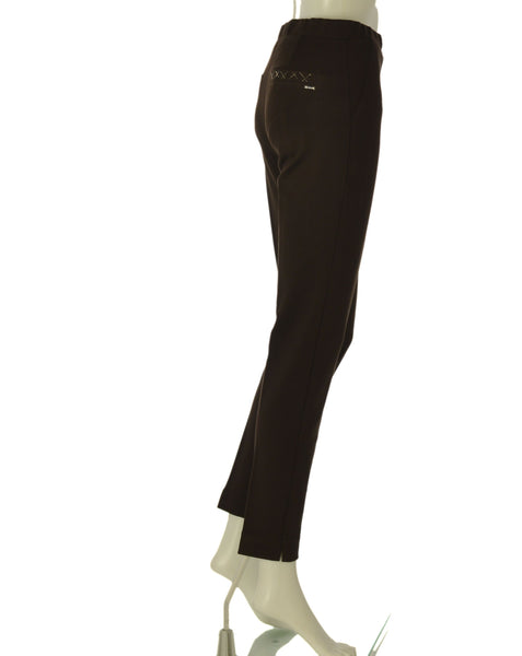 LEGGINGS DONNA EMANUELA COSTA ELASTICO STRASS ELASTICIZZATI ART.35779-26