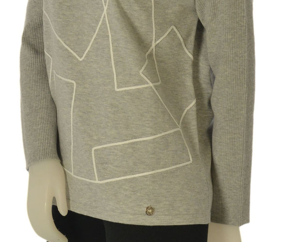 MAGLIONE DONNA RIVA TRICOT LUPETTO RICAMI ART. B315302