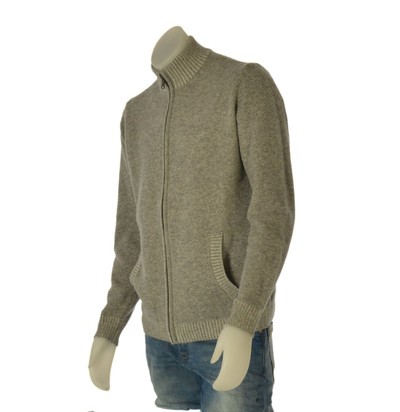 MAGLIONE UOMO SPORTING MARE FULL ZIP TASCHE LANA ART. 400/170ZT