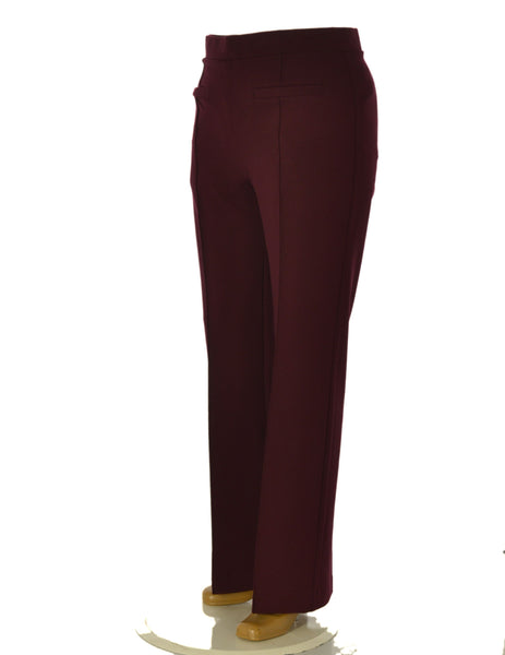 PANTALONE DONNA ELISA CASTELLI TAGLIE OVER PALAZZO JERSEY ELASTICO ART. 1881