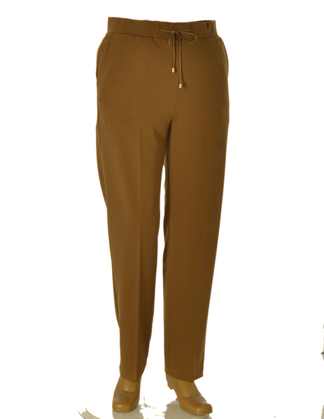 PANTALONE DONNA ELISA CASTELLI TAGLIE OVER ELASTICIZZATO TASCHE ART. 18002