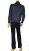 TUTA UOMO F.LLI CAMPAGNOLO FELPATA FULL ZIP TASCHE POLSINI ART. 8Q77557
