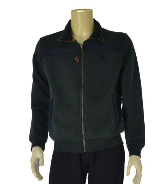 TUTA UOMO F.LLI CAMPAGNOLO FELPATA FULL ZIP TASCHE POLSINI ART. 8Q77557