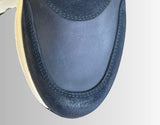 SCARPE NEROGIARDINI B.A.G.SNEAKER DA CITTA PELLE E CAMOSCIO STRINGATA ART 1500880U