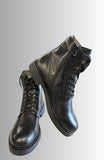 SCARPA UOMO NERO GIARDINI B.A.G.PELLE LISCIA ZIP LATERALELACCI STIVALETTO ART 15010202