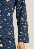 PIGIAMA DONNA INFIORE MICROCORAL APERTO BOTTONI FANTASIA ART. SPC652845