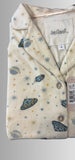 PIGIAMA DONNA INFIORE MICROCORAL APERTO BOTTONI FANTASIA ART. SPC652845