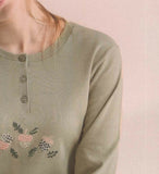 PIGIAMA DONNA INFIORE INTERLOCK SERAFINO COTONE ART. DMR652830