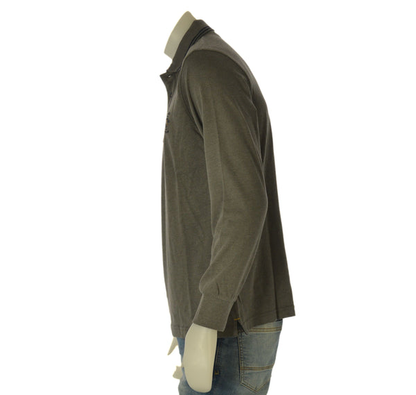 POLO UOMO IL GRANCHIO MANICA LUNGA CALDO COTONE ART. 53MGR111