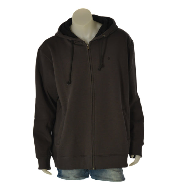 FELPA UOMO COVERI TAGLIE OVER FULL ZIP CAPPUCCIO  TASCHE FELPATA LOGO ART. OFE4685