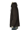 FELPA UOMO COVERI TAGLIE OVER FULL ZIP CAPPUCCIO  TASCHE FELPATA LOGO ART. OFE4685