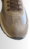 Scarpe Nero Giardini B.A.G. sneaker in pelle e camoscio lacci gomma sportiva art I50090U