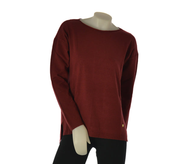 MAGLIONE DONNA CAROLA MARIA PARICOLLO SPACCHETTI ASIMMETRICO VISCOSA ART. CM05