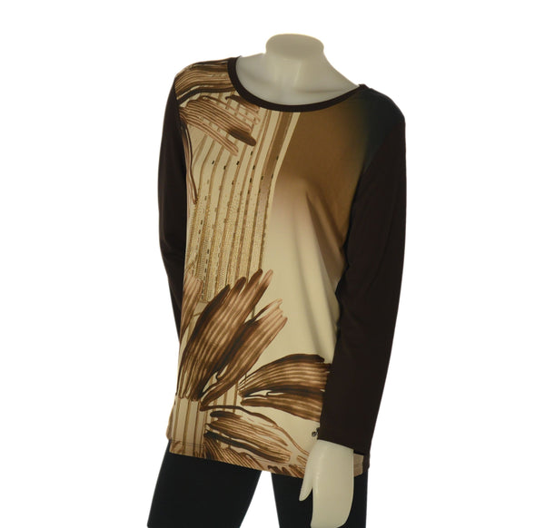 MAGLIA DONNA TAGLIE COMODE PERLA PARICOLLO FANTASIA STRASS ART.25689