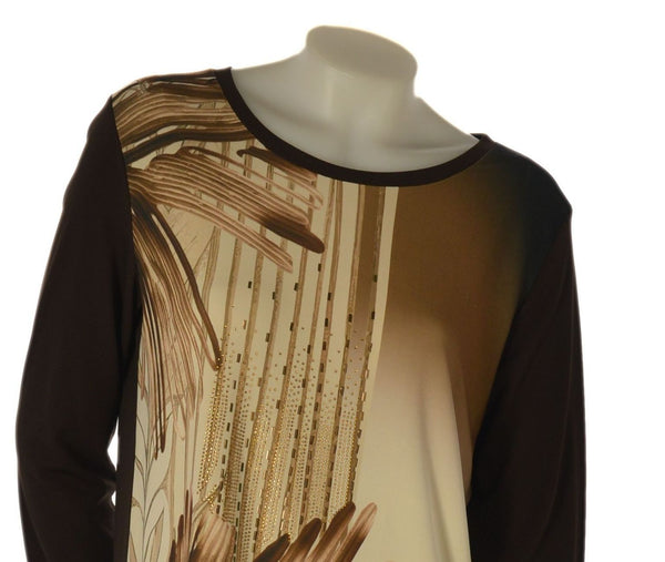 MAGLIA DONNA TAGLIE COMODE PERLA PARICOLLO FANTASIA STRASS ART.25689