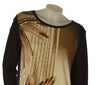 MAGLIA DONNA TAGLIE COMODE PERLA PARICOLLO FANTASIA STRASS ART.25689