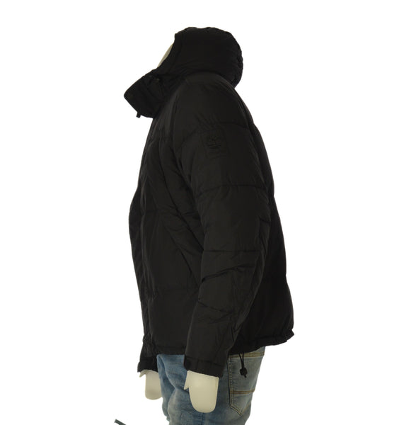 GIUBBETTO UOMO TIMBERLAND IMBOTTITO CAPPUCCIO ZIP BOTTONI TASCHE LOGO ART. TB0A6267