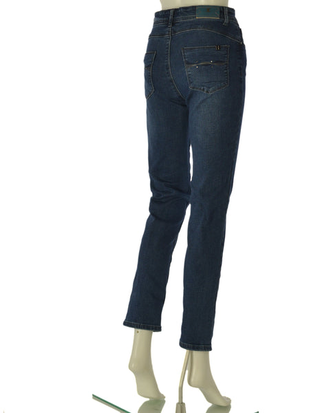 JEANS DONNA EMANUELA COSTA CINQUE TASCHE CAPRI ELASTICIZZATO ART. EC68810