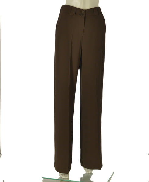 PANTALONI DONNA PERLA PALAZZOTASCHE ELASTICO ART. 25642