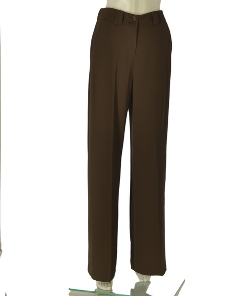 PANTALONI DONNA PERLA PALAZZOTASCHE ELASTICO ART. 25642