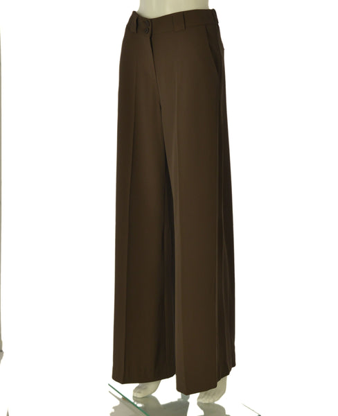 PANTALONI DONNA PERLA PALAZZOTASCHE ELASTICO ART. 25642