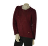 CARDIGAN DONNA COVERI FULL ZIP GIROCOLLO VISCOSA STRASS ART. DC1225